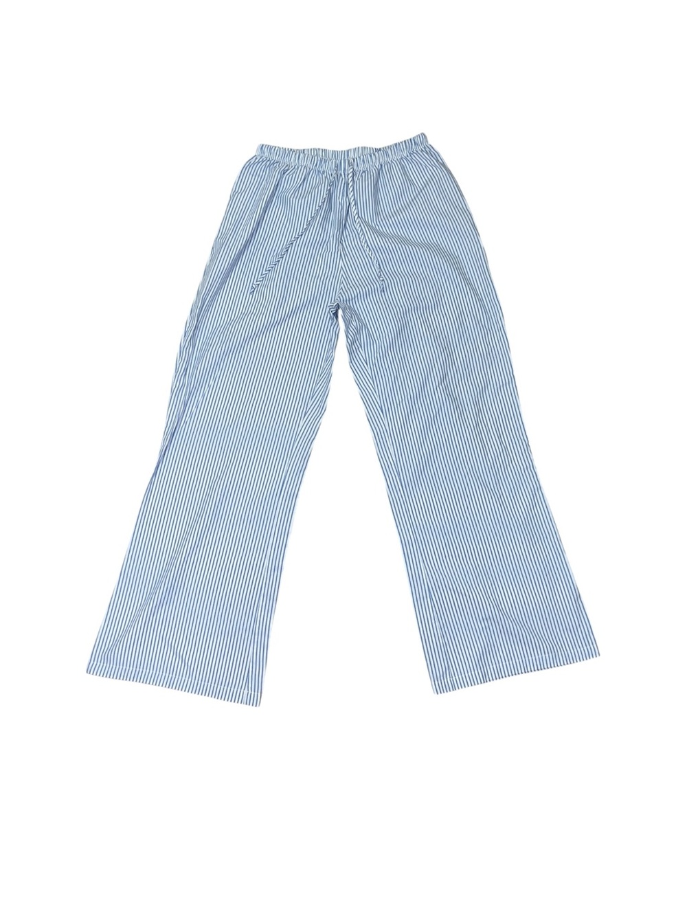 Just Polly Blue And White Striped Pyjama Pants Women’s Size Medium Pj Pajama